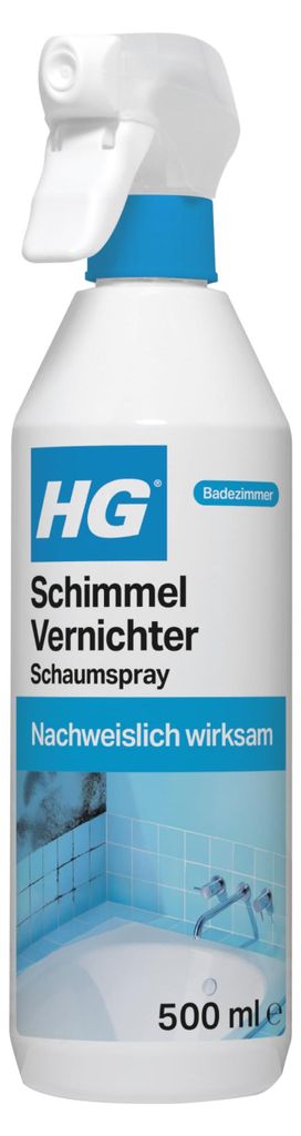 HG Schimmel Vernichter Schaumspray | Beseitigt Pilzflecken Produktbild 