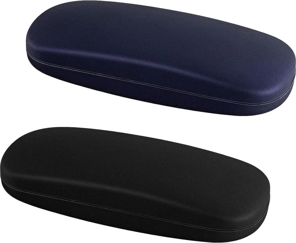 Étui à lunettes de protection pour voyage et sport - Pack bleu et noir