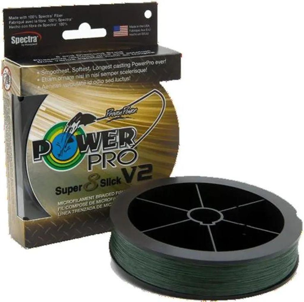 Power Pro Super 8 Slick V2 Geflochtene Schnur 275 M Schwarz 0.280 mm Schwarz 0.280 mm
