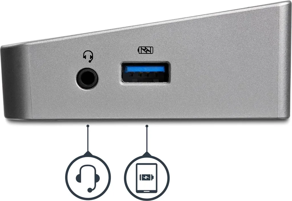 Docking Station Professionale StarTech USB 3.0 per 3 Monitor 4K - 3