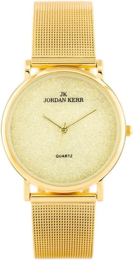 Montre Jordan Kerr C3129AUX en Acier avec Cadran Épuré Anti-Rayures