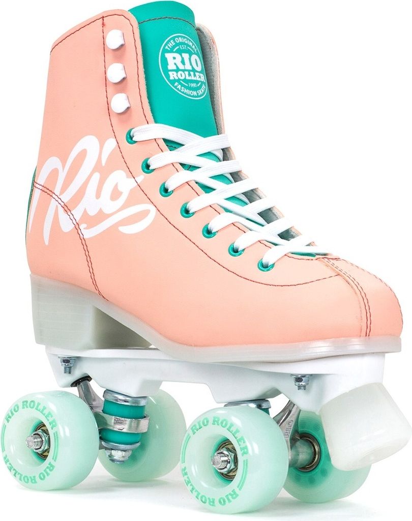 Rio Roller Script – Bequeme Rollschuhe in Pastell