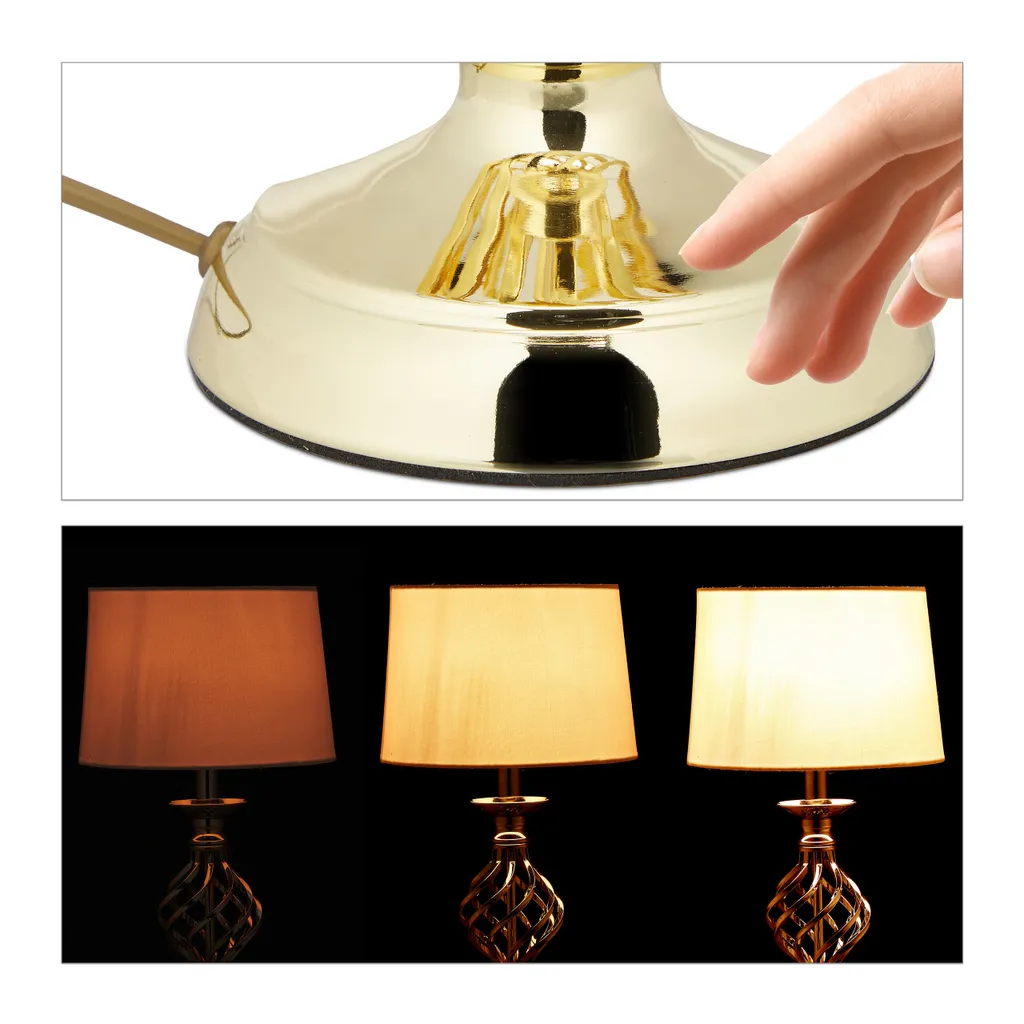 Lampe tactile salon anti-éblouissement à intensité modulable douce - 6