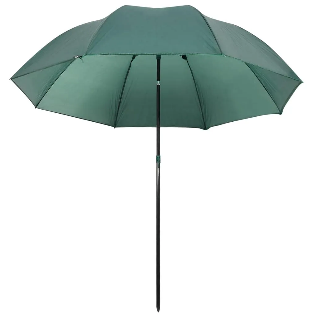 Parasol de plage résistant au vent vert pour éviter les coups de soleil - 2