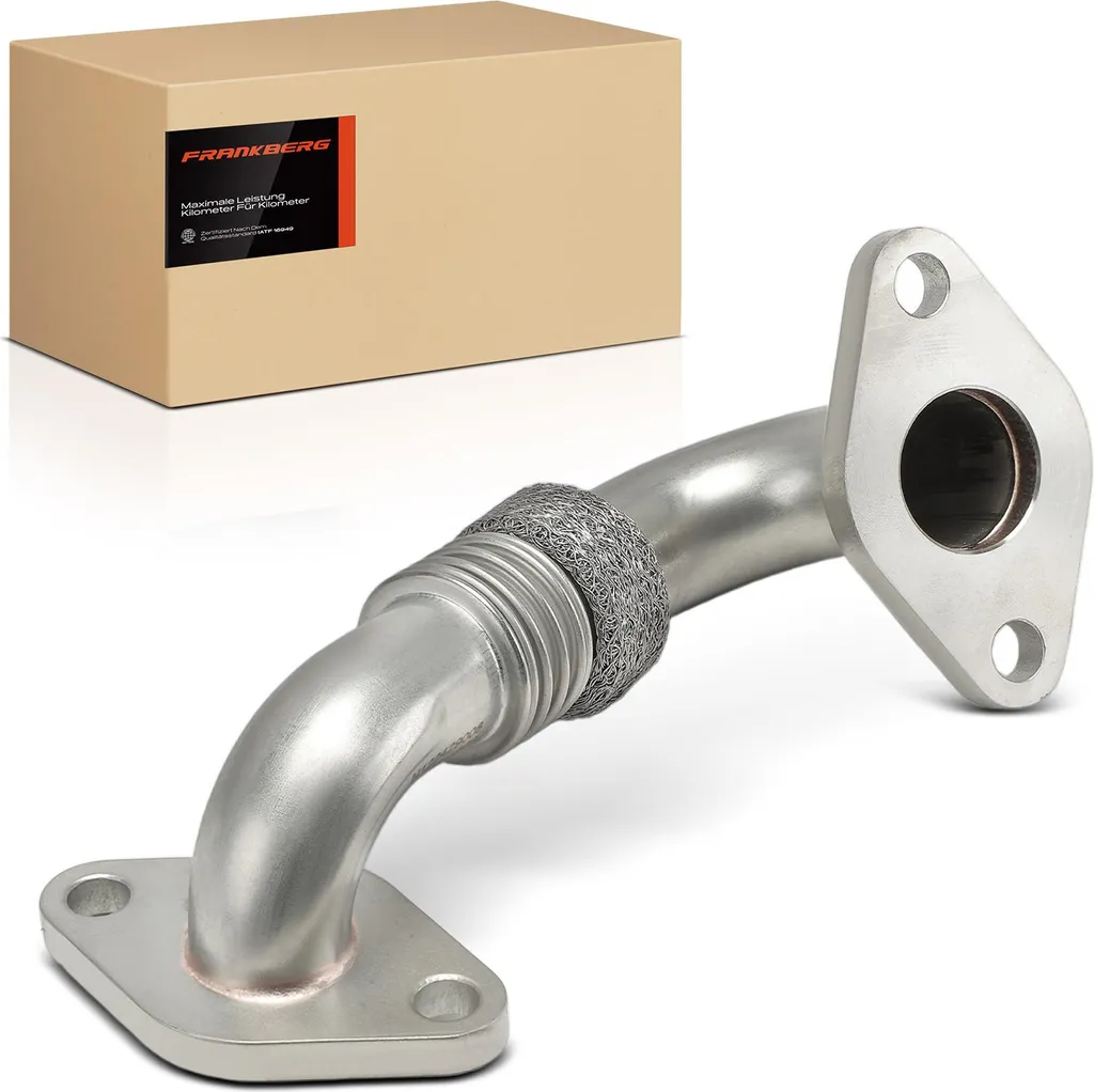 Tube de vanne EGR en acier pour Mercedes Sprinter 4,6-T, raccord rigide