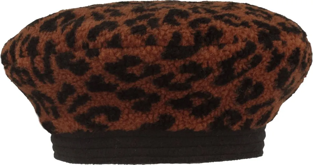 Angiolo Frasconi: Il Fascino del Berretto Peluche Leopardato Vintage