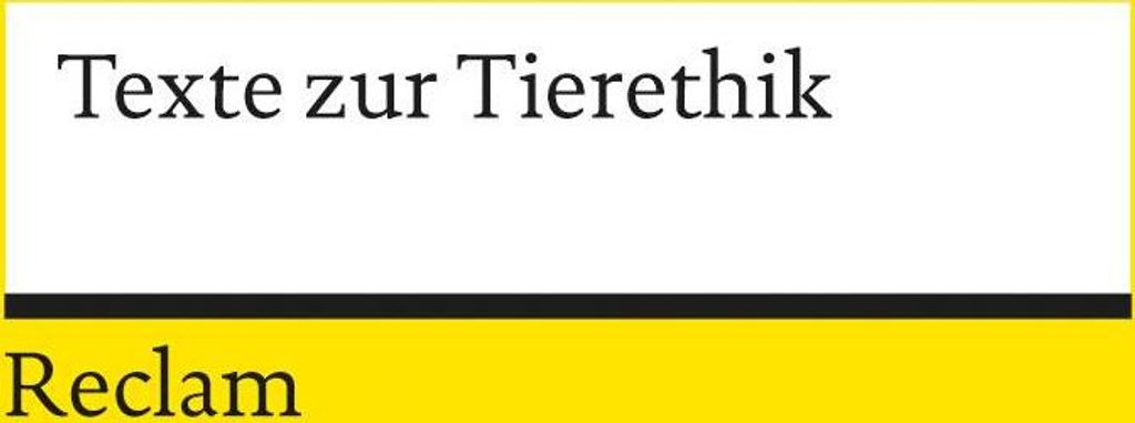Texte zur Tierethik