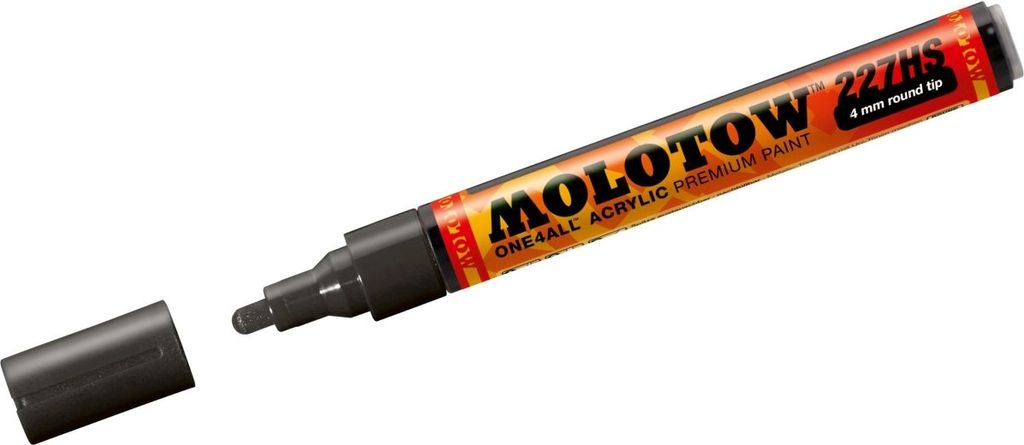 Molotow Acrylmarker ONE4ALL ACRYLIC 227HS 4 mm, Nr. 180, signalschwarz