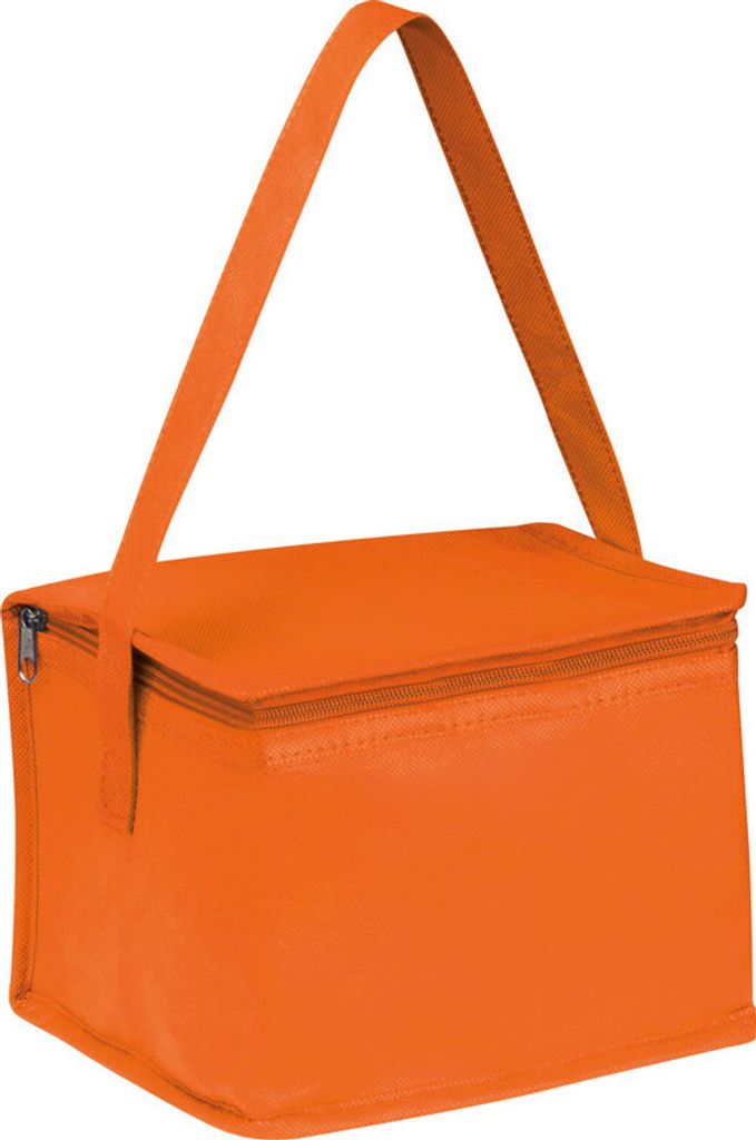 Kühltasche für 6 Dosen à 0,33l / Farbe: orange Produktbild 