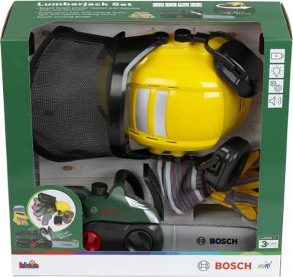Kit du Forestier Bosch : Protégez vos Yeux et Oreilles du Bruit