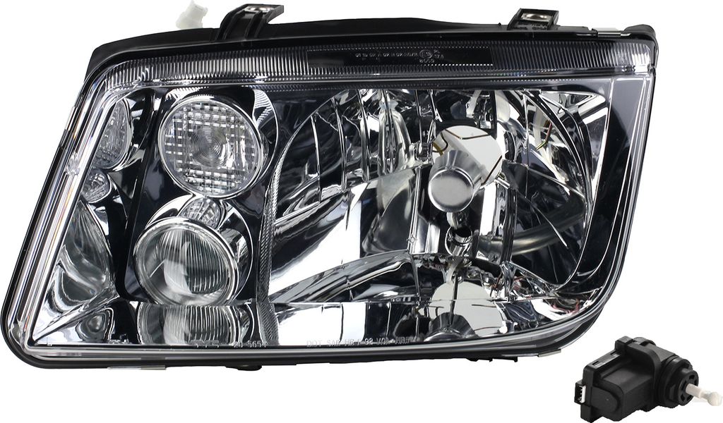 Johns, Scheinwerfer passend für VW Bora 1J2 10/98- 05/2005 DE-H4 H3 Links m. Stellmotor 1J0941295B 1J0941295F 9948336 1J0941295C 6X0941295 6X0941295D