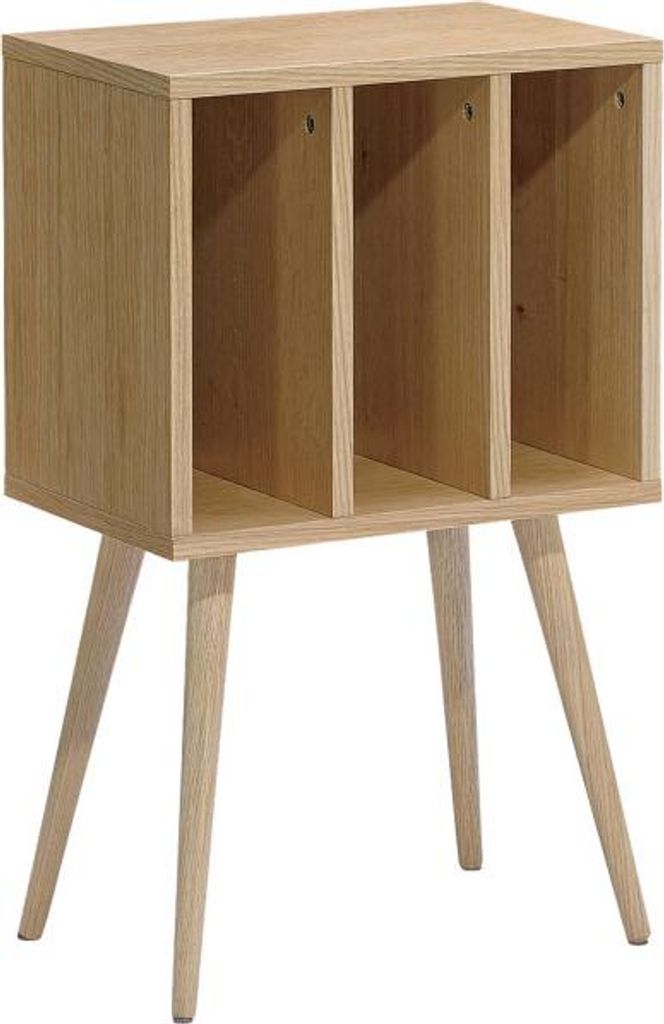 Drawer - Holzregal zur Aufbewahrung von Schallplatten - Klares Holz