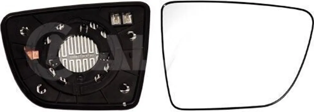 Alkar 6432661 Verre de rétroviseur extérieur droit pour Venga YN 876211P100