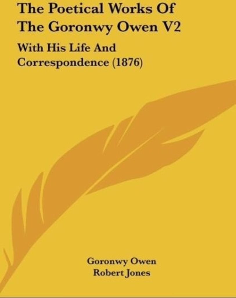 The Poetical Works Of The Goronwy Owen V2