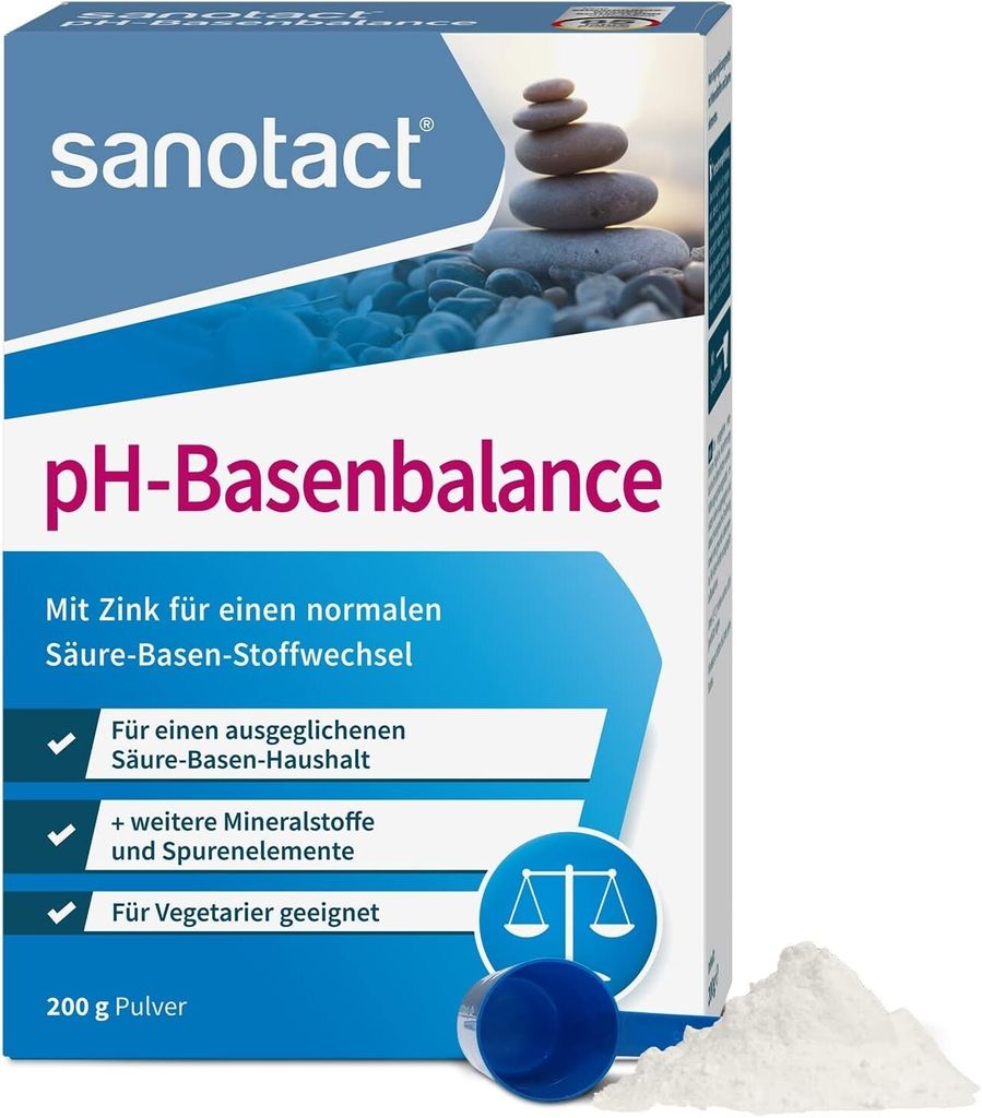 Sanotact Ph-Basenbalance Pulver 200 g Produktbild 