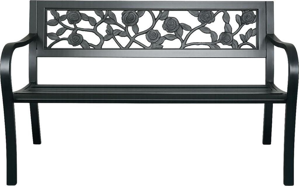 Aga Kovová zahradní lavice 125x53x77 cm Obrázek produktu 