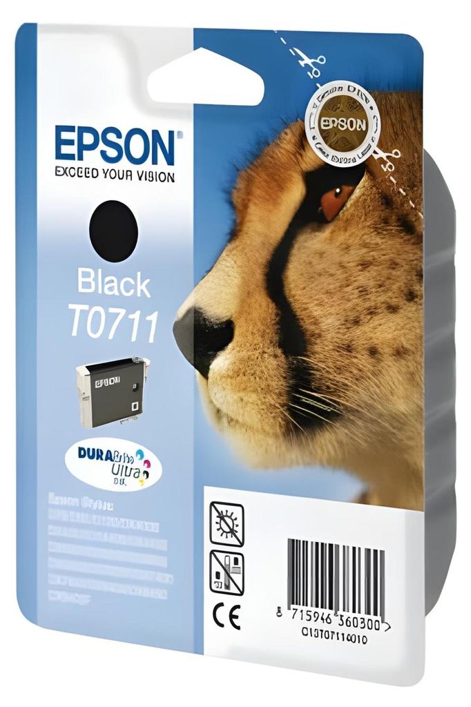 Epson Tintenpatrone schwarz DURABrite T 071           T Produktbild 