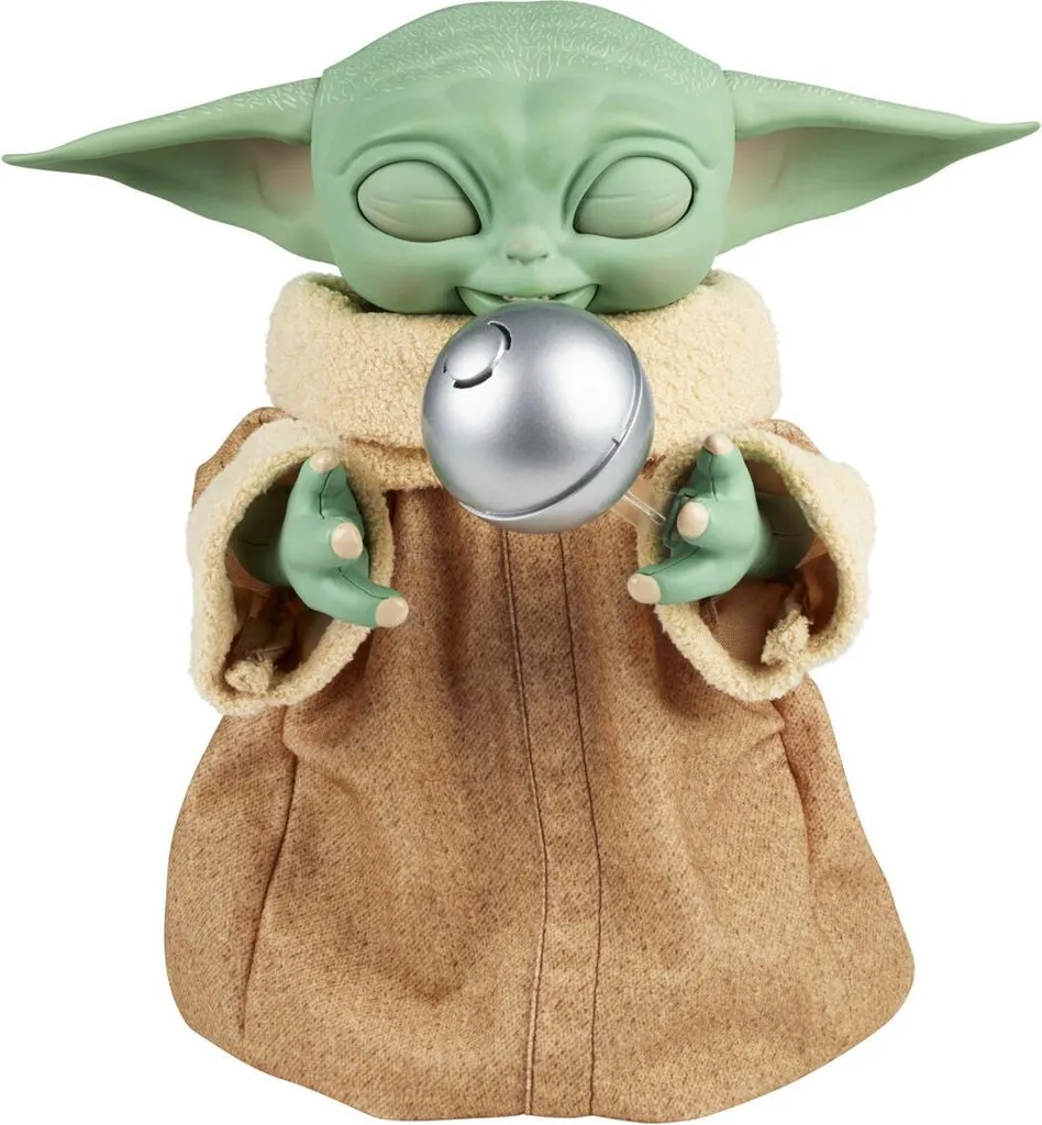Figurine Grogu Star Wars interactive avec sons et mouvements de Force
