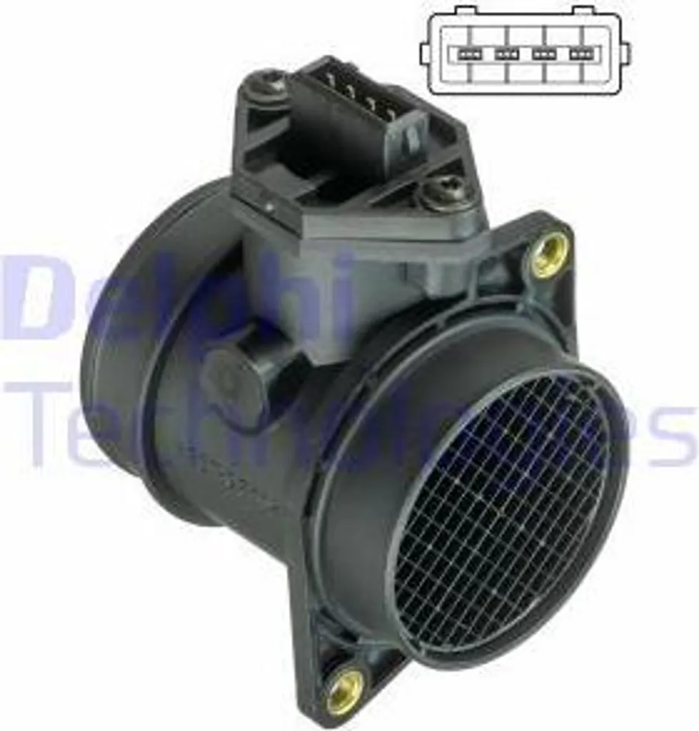 Stop perte de puissance : Débitmètre Delphi AF10376-12B1 pour Alfa et Audi