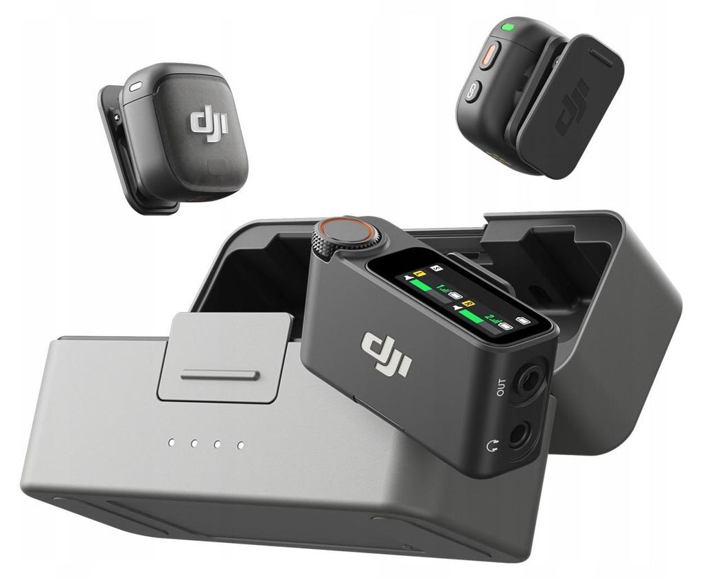 DJI Mic 3 (2 émetteurs + 1 récepteur + étui de chargement) Image du produit 