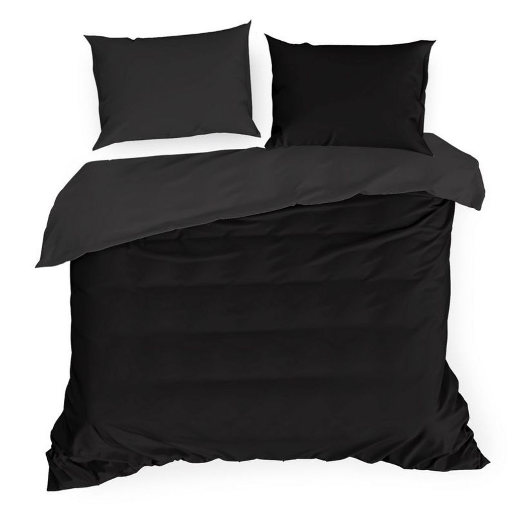 Biancheria da letto NOVA3 nero 160x200 + 2 x 70x80 Immagine del prodotto 