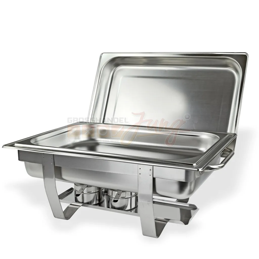 Réchauffeur d'aliments en acier inoxydable 1 récipient - Modèle Pro CH-10