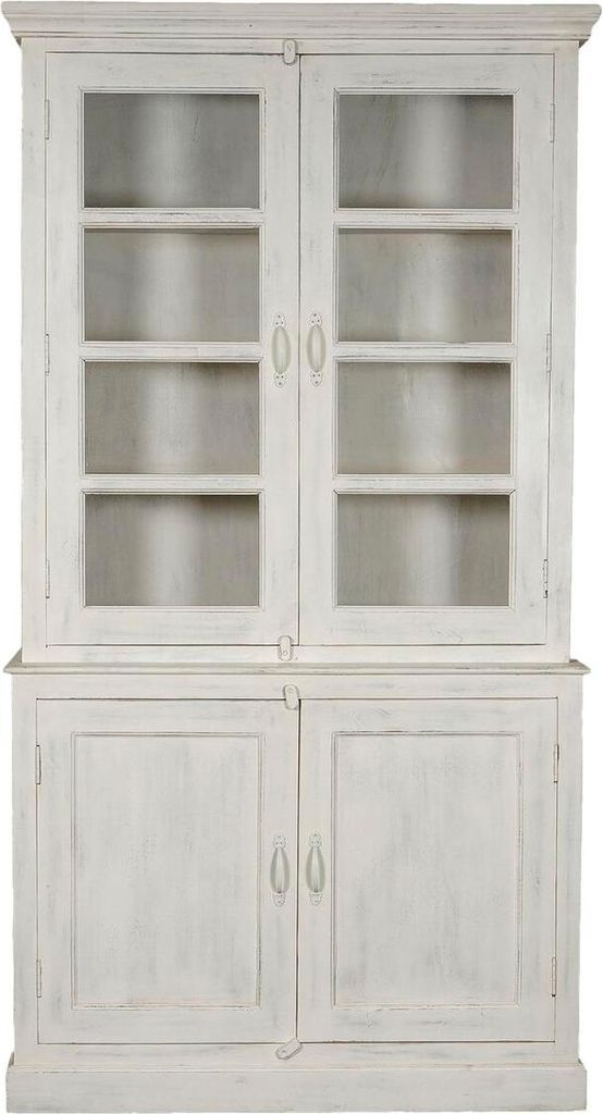 Displayständer Home ESPRIT Weiß Mango-Holz 122 x 43 x 230 cm