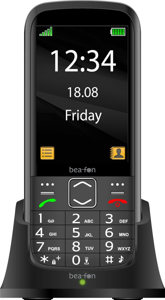 Beafon SL270 Silverline Mobiltelefon Bartype Tastentelefon Produktbild 