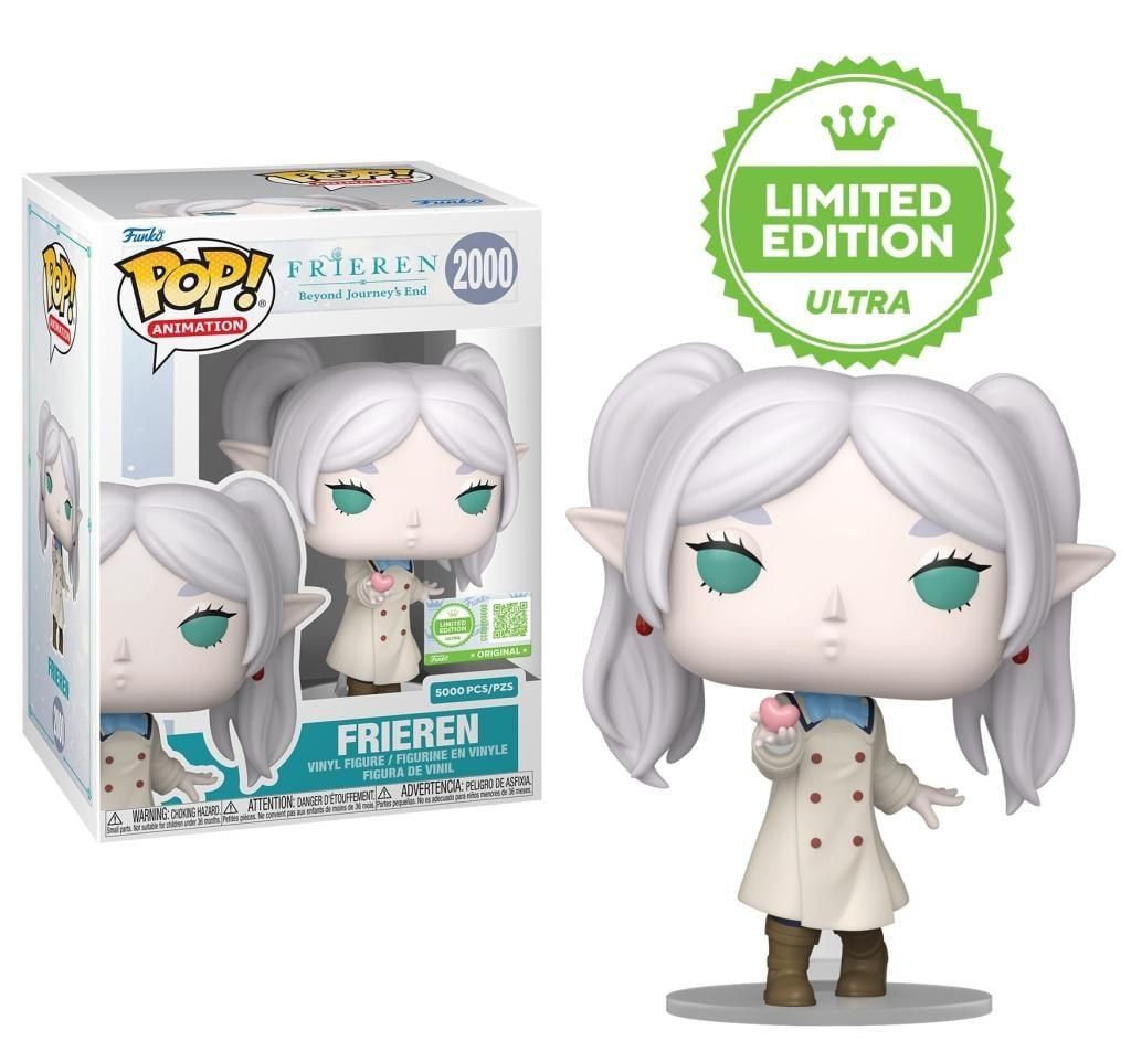 Funko Pop! Animation: Frieren - Frieren (Kiss) #2000 (5000 Pcs Ultra Limited Edition)