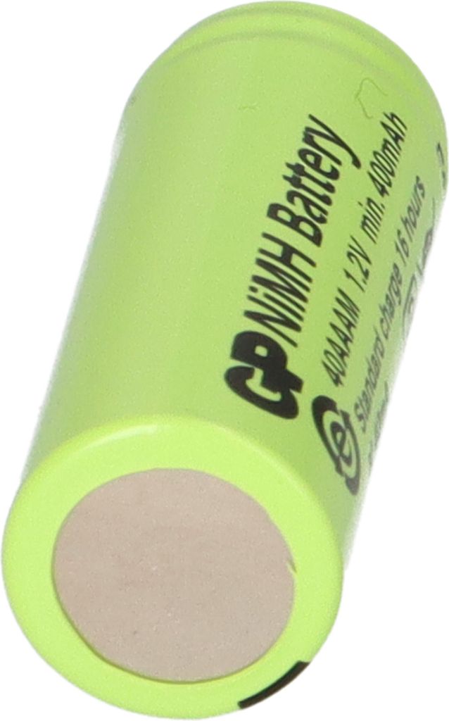 GP GP40AAAM NiMH Akku Size 2/3 AAA – 400mAh, 1,2V Mit Lötfahnen | Hochleistungs-Industriezelle, Bis Zu 1000x Wiederaufladbar