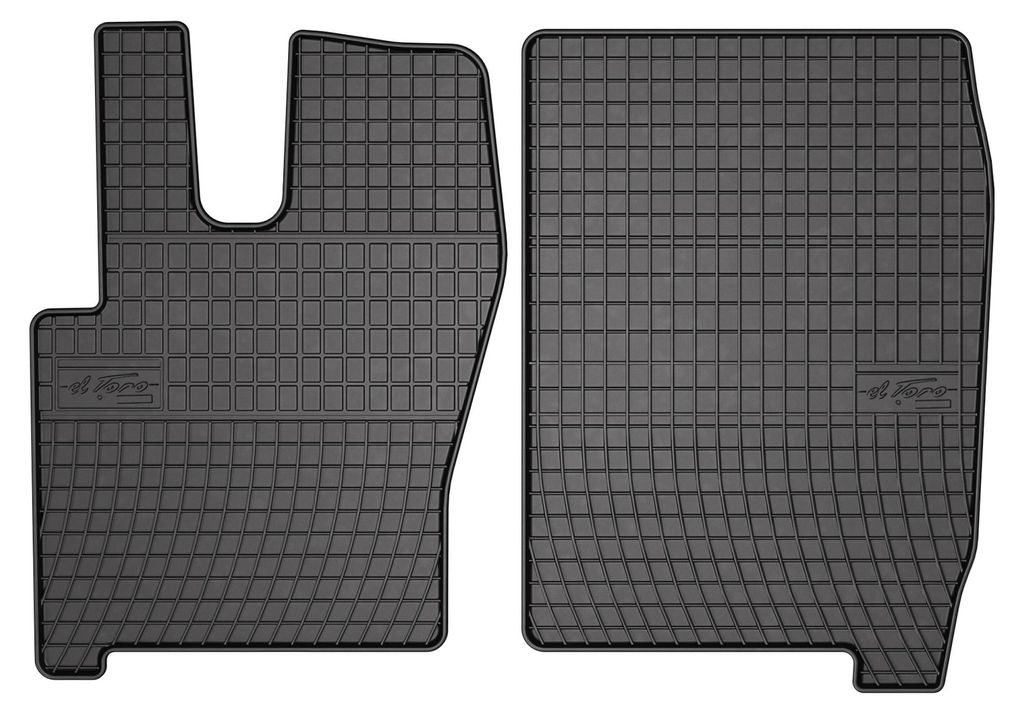 Gummi-Fußmatten Vorne für Iveco Eurocargo II 2002-2008 Produktbild 