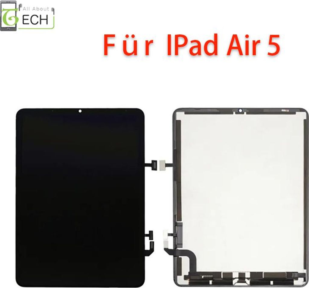 LCD Display für iPad Air 5 2022 Retina Bildschirm Screen Full HD Schwarz