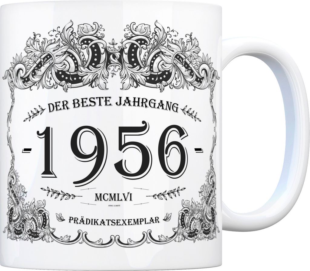 1956 der beste Jahrgang Kaffeebecher Tasse Kaffeetasse Geburtsjahr Geburtstag