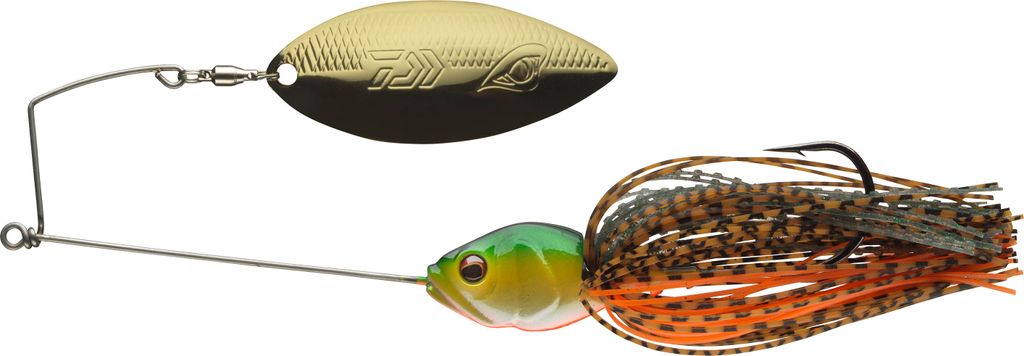 Daiwa PX Multi Spinnerbait 14gr Gold Perch Bleifrei mit Zinkkopf