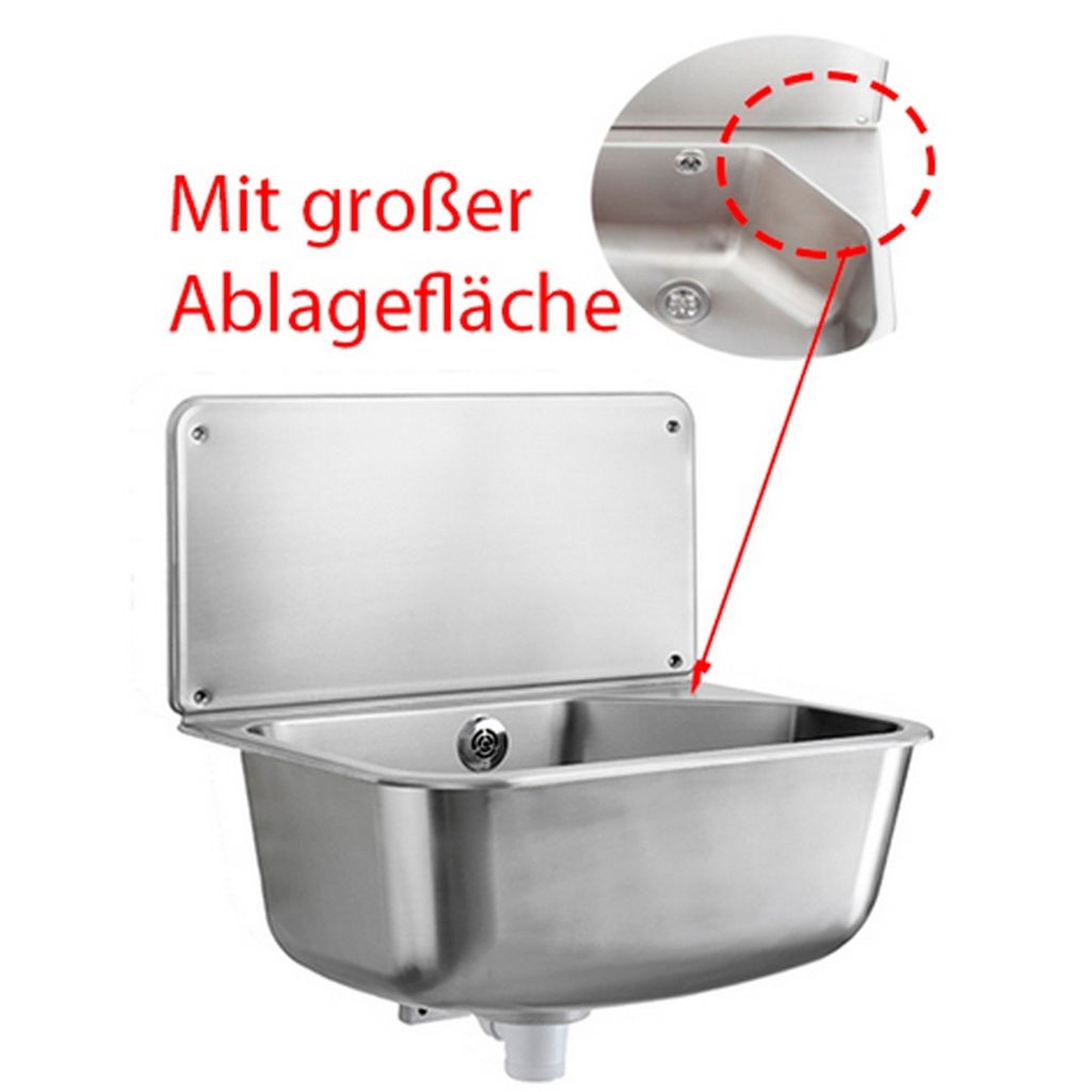 Haas Edelstahl-Universal-Ausgussbecken LEON Produktbild 