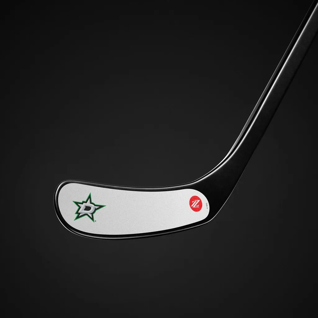 Grip de palette Rezztek NHL Dallas Stars Junior blanc haute précision