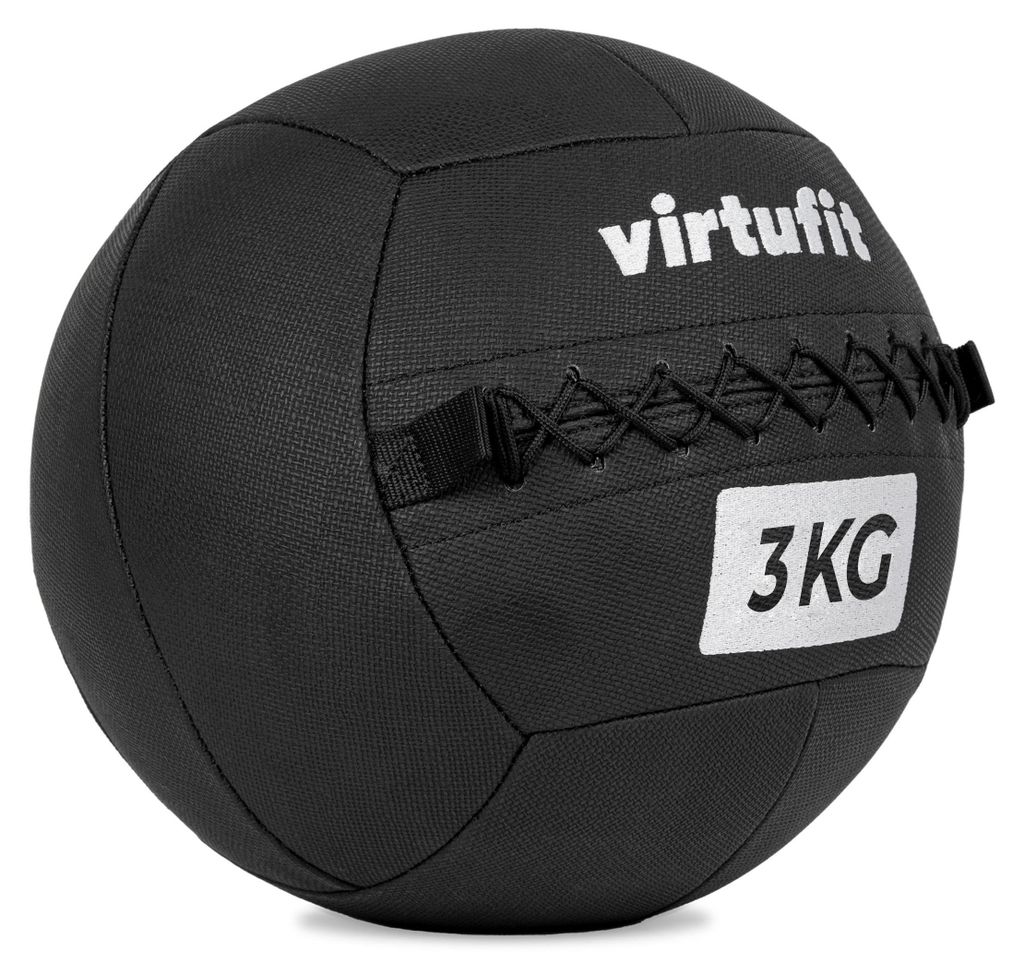 VirtuFit Premium Wall Ball Pro 3 kg, 35 cm, griffig, robust Produktbild 