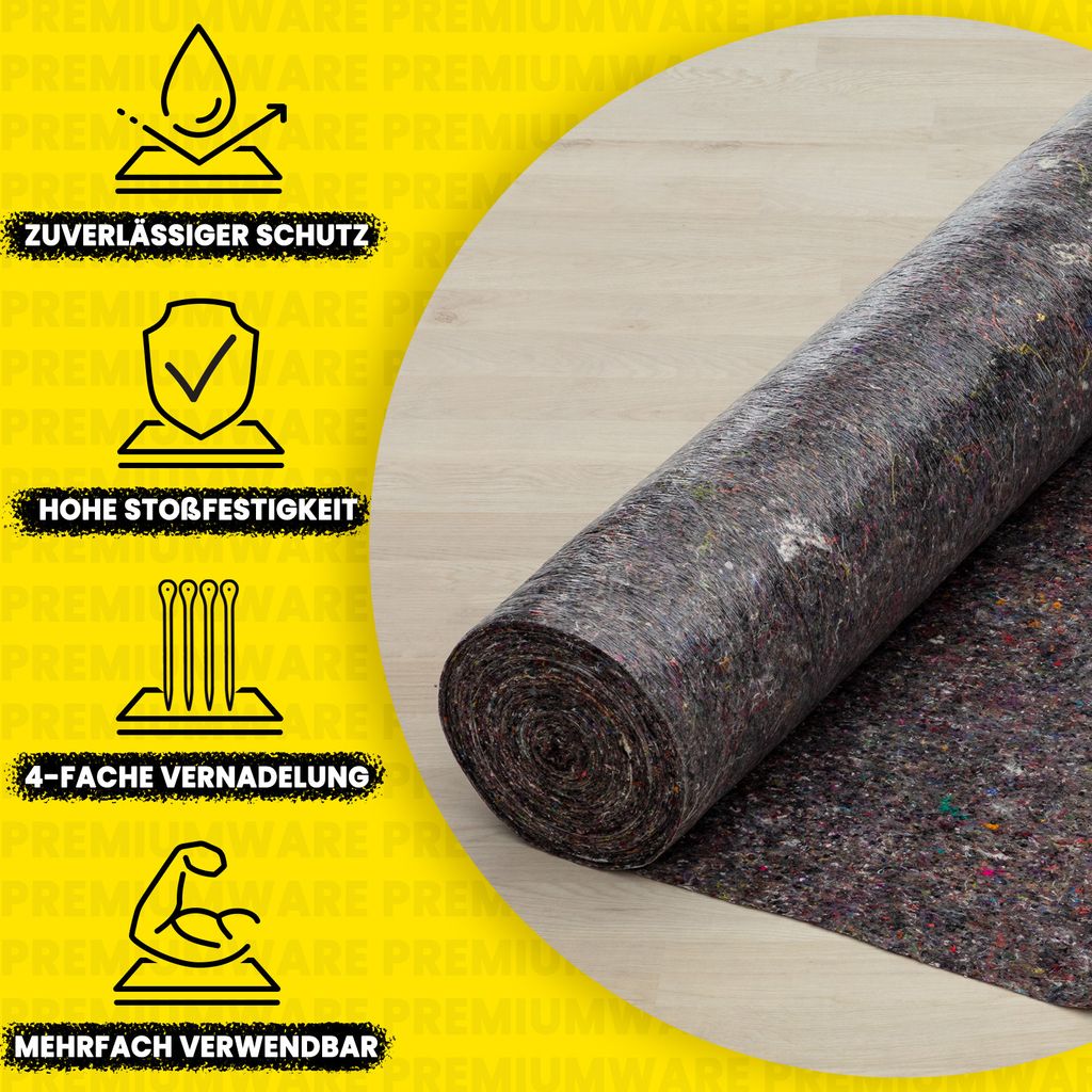 KK Verpackungen® Malervlies Abdeckvlies Schutzvlies Produktbild 3