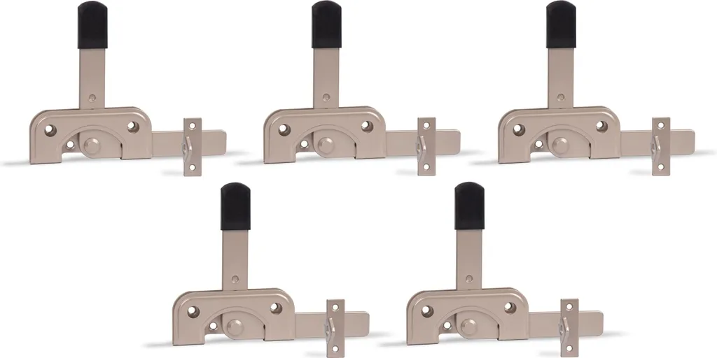 Fermeture Porte de Jardin en Bois : Pêne Alberts DURAVIS Lot de 5 Unités