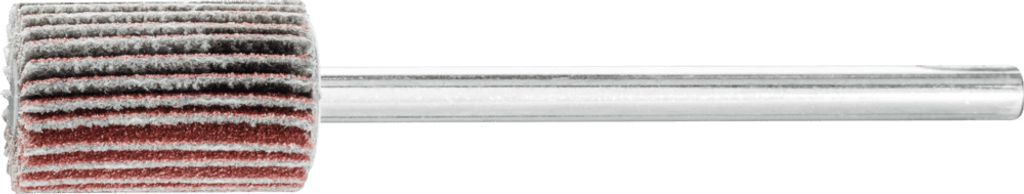 PFERD TOOLS Korund Fächerschleifer F Ø 10x15 mm Schaft-Ø 3 mm A180 für Feinschliff und Finish