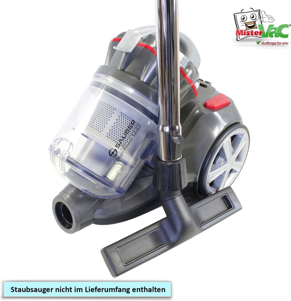 MisterVac Staubsaugerdüse Bodendüse Universaldüse kompatibel mit Sauber VCE 127317.2