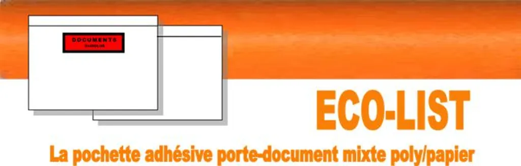 Pochettes documents ci-inclus format A5 lot de 500 unités eco-list - 3