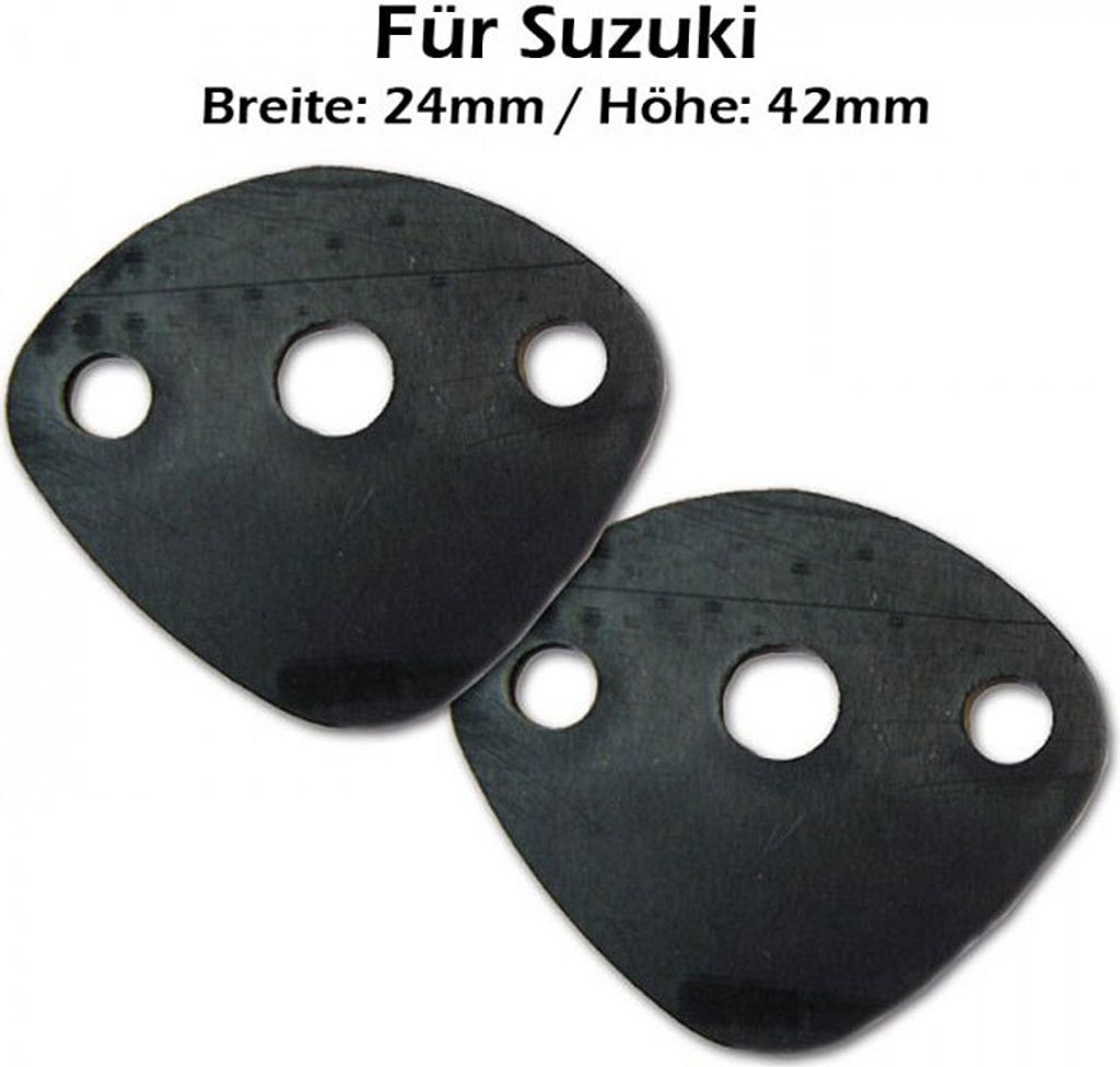 Indy Spacer passend für Suzuki schwarz ABS