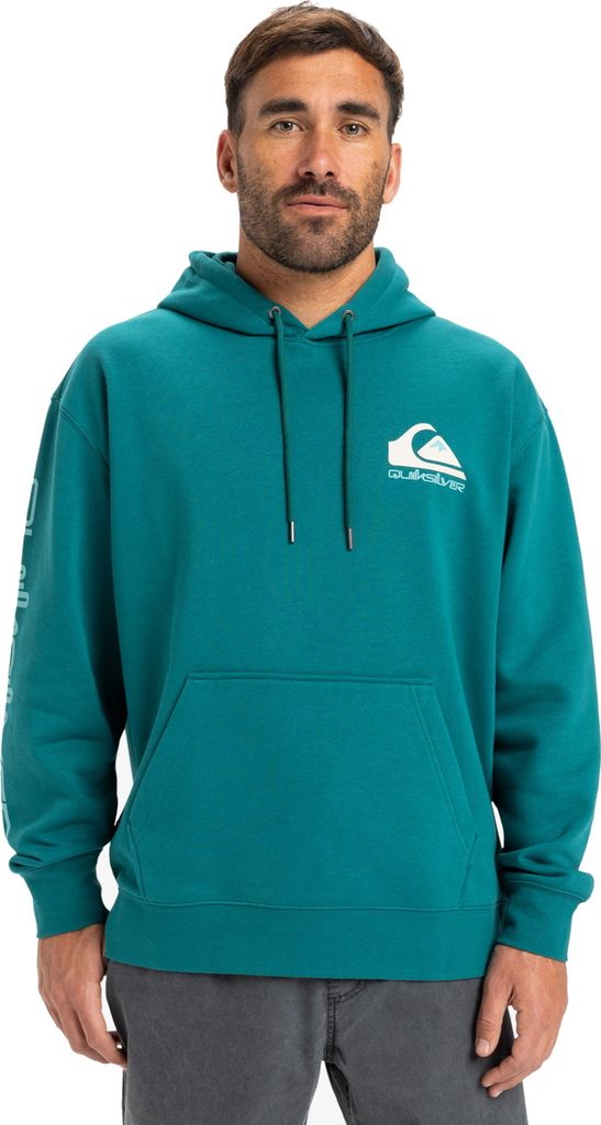 Quiksilver Kapuzenpullover Omni Logo Teal Green : L Größe: L