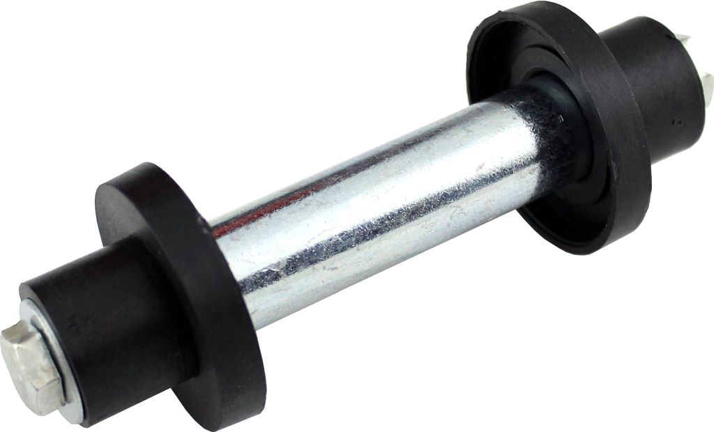 Schubkarrenrad Ersatzrad Vollgummi 4.80/4.00-8 mit Achse Produktbild 8