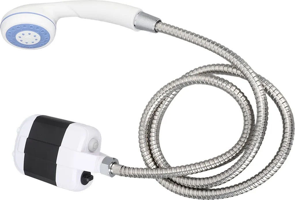 Douche de camping nomade pour van et randonnée, kit portable rechargeable USB - 5