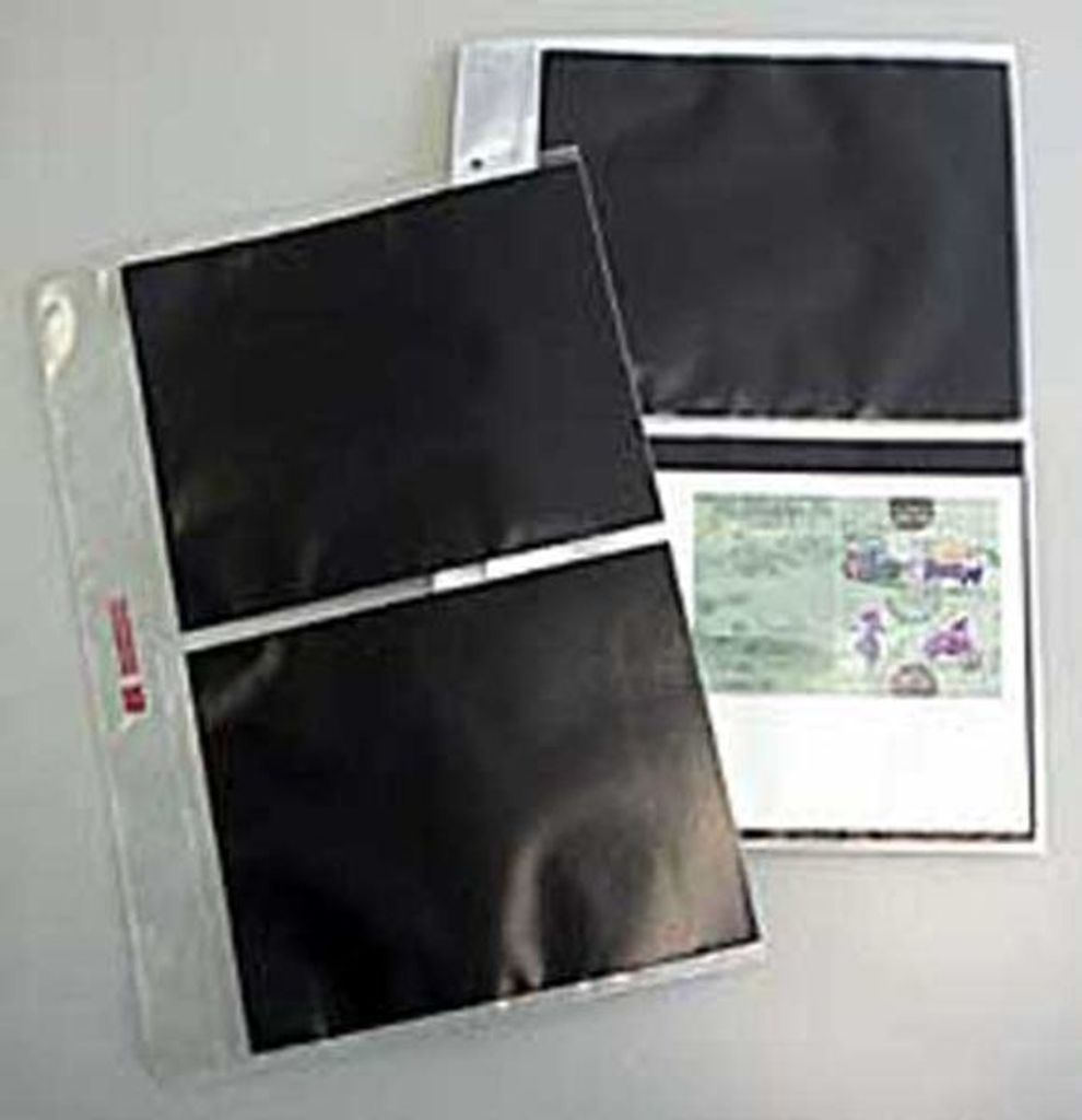 DAVO 27202 Blätter FDC G2 schwarz (je 10)