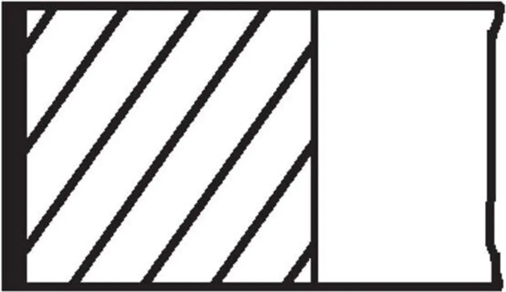 MAHLE 010 04 N1 Set di fasce elastiche Fasce elastiche per OPEL Corsa C hatchback (X01) Meriva A (X03) Tigra TwinTop (X04) AGILA (A) (H00) COMBO furgone/station wagon