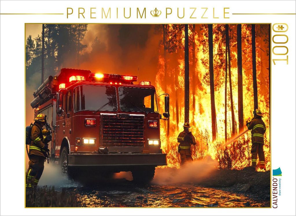 CALVENDO Puzzle Im Einsatz - Mensch und Technik | 1000 Teile Lege-Größe 64x48cm Foto-Puzzle für glückliche Stunden