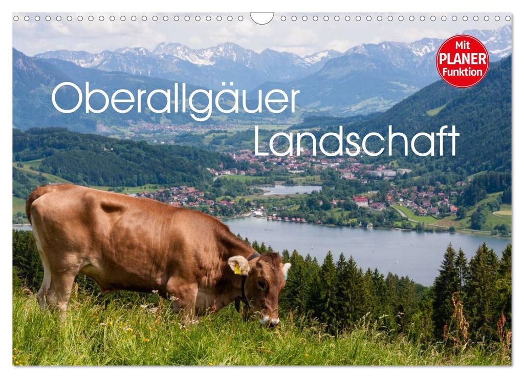 Oberallgäuer Landschaft (Wandkalender 2027 DIN A3 quer), CALVENDO Monatskalender
